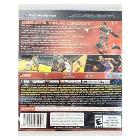 NBA 2K 14 (Playstation 3) [VideoGame] - Picture 3 of 3